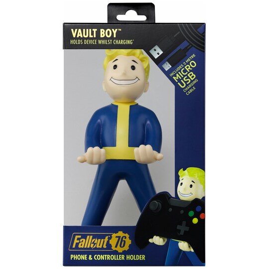 Exquisite Gaming Cable Guy micro USB laddare (Fallout 76-Vault Boy 76)