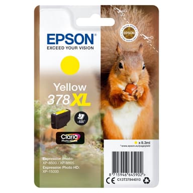 Epson bläckpatron Claria Photo HD 378XL Gul