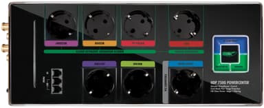 Monster Överspänningsskydd GreenPower (7 uttag - 2,5 m)