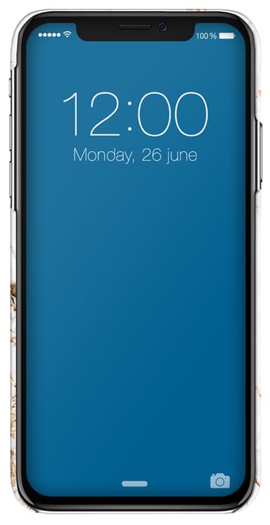 iDeal fashion case for iPhone XR (carrara guld)