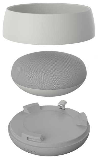 Kit Powerpack för Google Home Mini (vit)