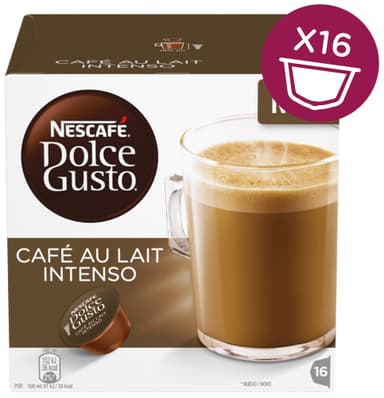Nescafe Dolce Gusto Cafe au Lait Intenso DG12337524 Nescafe Dolce Gusto Cafe au Lait Intenso DG12337524