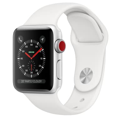 Apple Watch Series 3 38 mm (GPS + mobilanslutning)