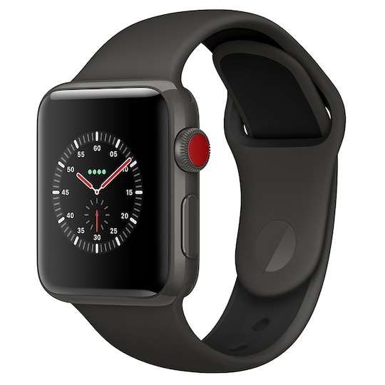 Apple Watch Series 3 42 mm (GPS + mobilanslutning)