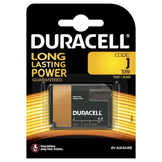 Duracell Batteri 6 V 7K67
