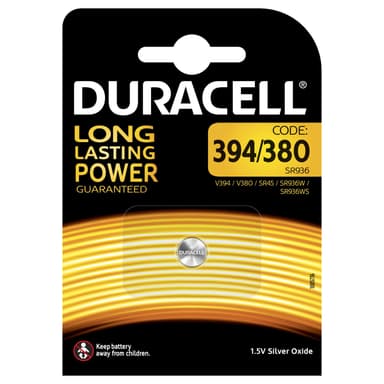 Duracell Batteri till klocka 394 Knappcell 1,5 V