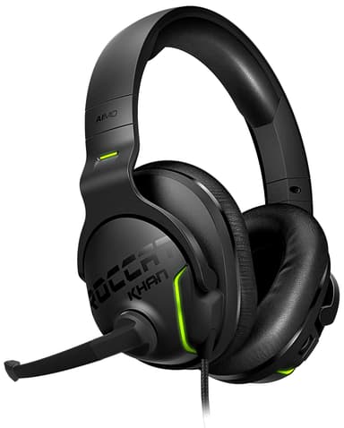 Roccat Khan AIMO gaming headset (svart)