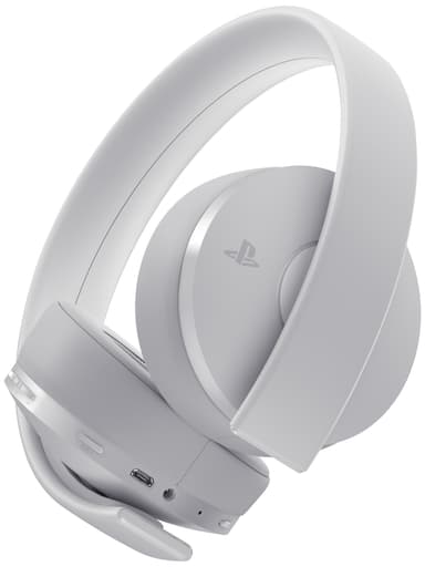 Sony PlayStation Gold trådlöst gamingheadset (White Edition)