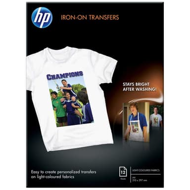 HP C6050A transferpapper för strykning (12 A4 ark)