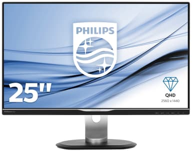 Philips Brilliance 258B6QUEB 25" bildskärm (svart)