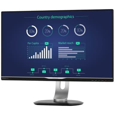 Philips Brilliance 258B6QUEB 25" bildskärm (svart)