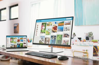 HP Pavilion 27" Quantum Dot HDR-bildskärm (svart)