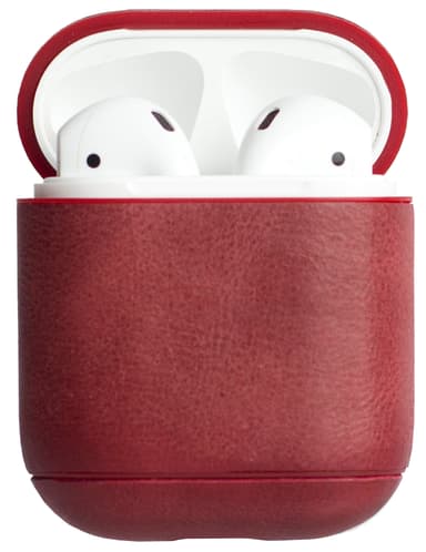 Krusell Sunne Apple AirPods fodral (vintage röd)