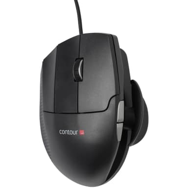 Contour Unimouse ergonomisk mus (för vänterhänta)