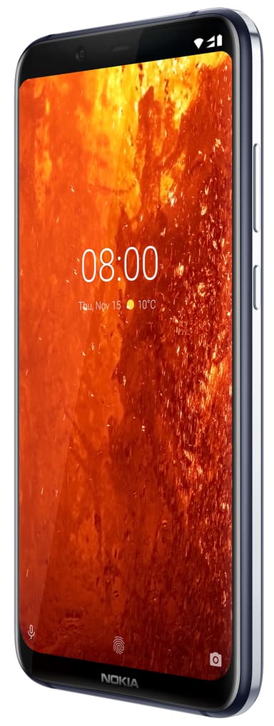Nokia 8.1 smartphone (blå/silver)