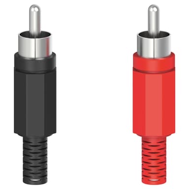 Hama RCA-kontakter (2 st)