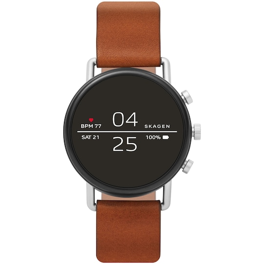 Skagen Falster smartwatch (stål/brun)
