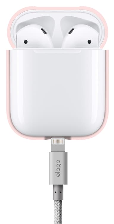 Elago AirPods fodral (rosa)