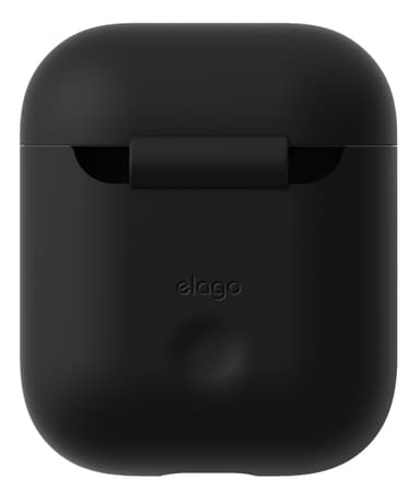 Elago AirPods silikonfodral (svart)