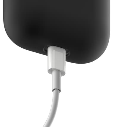 Elago AirPods silikonfodral (svart)