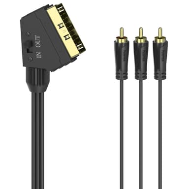 Hama Scart till 3x RCA-kabel (1.5 m)