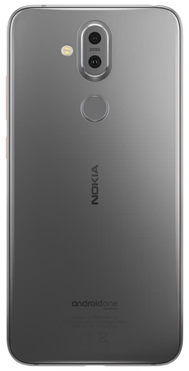 Nokia 8.1 smartphone (stål/koppar)