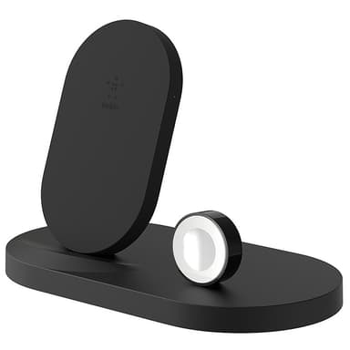 Belkin BOOST UP iPhone/Apple Watch trådlös laddocka (svart) Belkin BOOST UP iPhone/Apple Watch trådlös laddocka (svart)