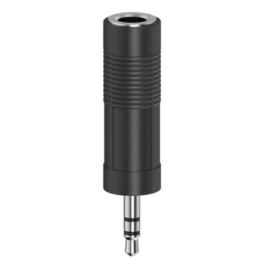 Hama Ljudadapter 6,3 mm till 3,5 mm (stereo)
