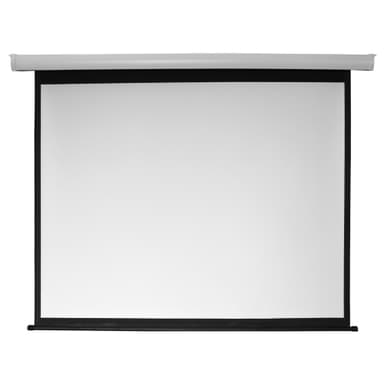 Nedis 90" manuell projektorduk (vit)
