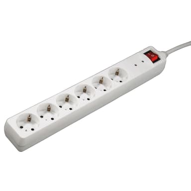 Hama 6-vägs förgreningskontakt 1.5 m