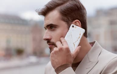 iDeal fashion fodral till iPhone X/Xs (carrara guld)