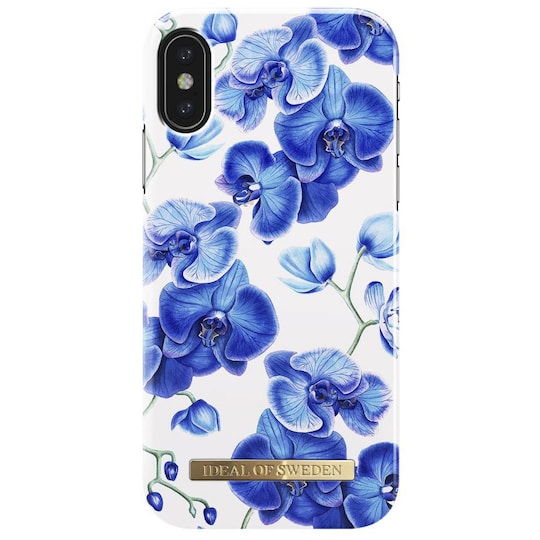 iDeal fashion fodral till iPhone X/Xs (blå orkidé)