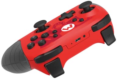 Horipad Pro trådlös kontrolleer Mario-edition till Nintendo Switch