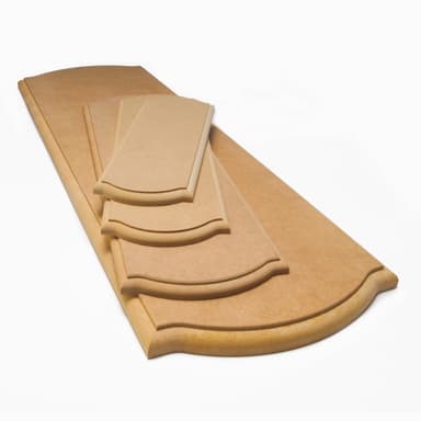 Amati - Basplatta i MDF 300x100x12mm
