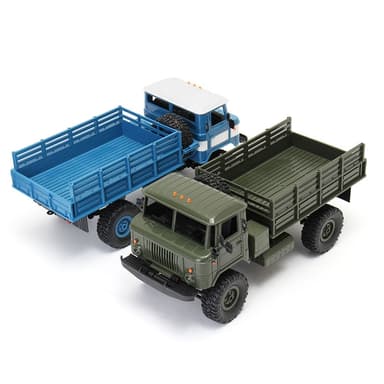 WPL Militär lastbil - Offroad RTR - 1:16 Blå
