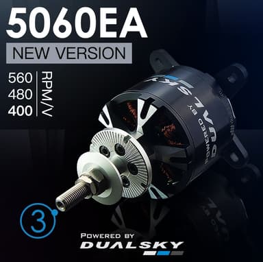 Dualsky X-Motor 5060 V3 490KV 392gram