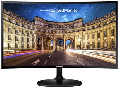 Samsung C27F390 27" välvd bildskärm (svart)