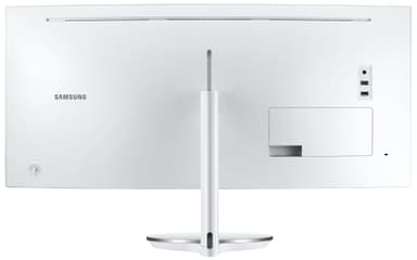 Samsung Curved C34J791 34" bildskärm (silver/vit)