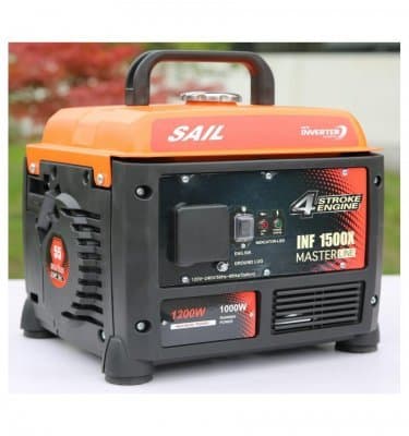 Bärbart elverk 4-takt greatwhite, 1200w, 12kg, inf1500x
