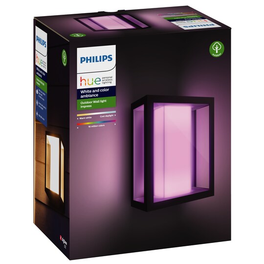 Philips Hue White och colour ambiance Impress vägglampa 1743030P7