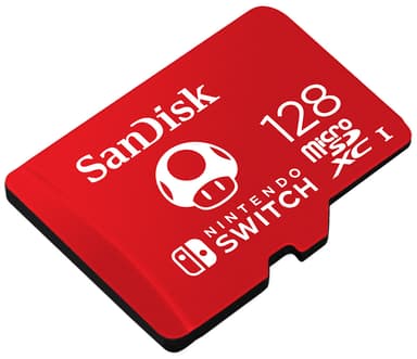 SanDisk MicroSDXC minneskort till Nintendo Switch 128 GB