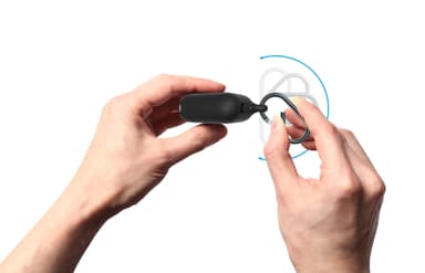Elago AirPods vattentätt fodral (svart)