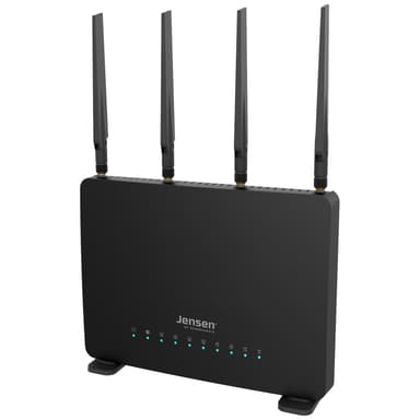Jensen Lynx 9000 WiFi router (svart)