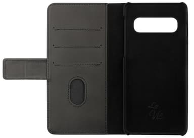 La Vie Samsung Galaxy S10 plånboksfodral (espresso-svart)