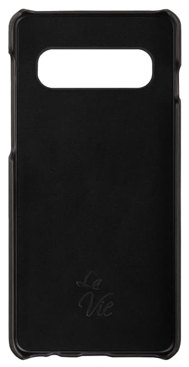 La Vie Samsung Galaxy S10 Plus läderfodral (espresso-svart)