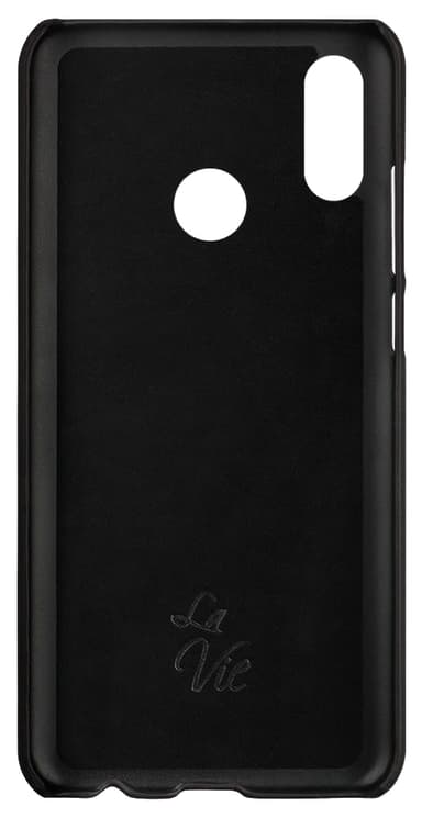 La Vie Huawei P Smart 2019 läderfodral (espresso svart)