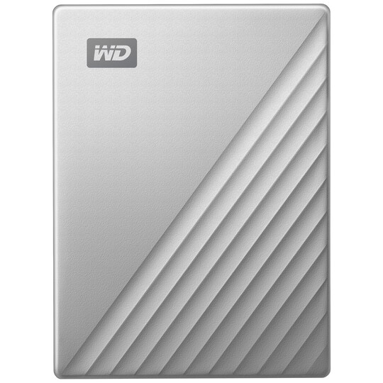 WD My Passport Ultra USB-C portabel hårddisk 2TB (silver)
