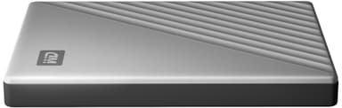 WD My Passport Ultra USB-C portabel hårddisk 1 TB (silver)