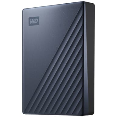 WD My Passport Ultra USB-C portabel hårddisk 4 TB (blå)