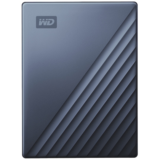 WD My Passport Ultra USB-C portabel hårddisk 4 TB (blå)